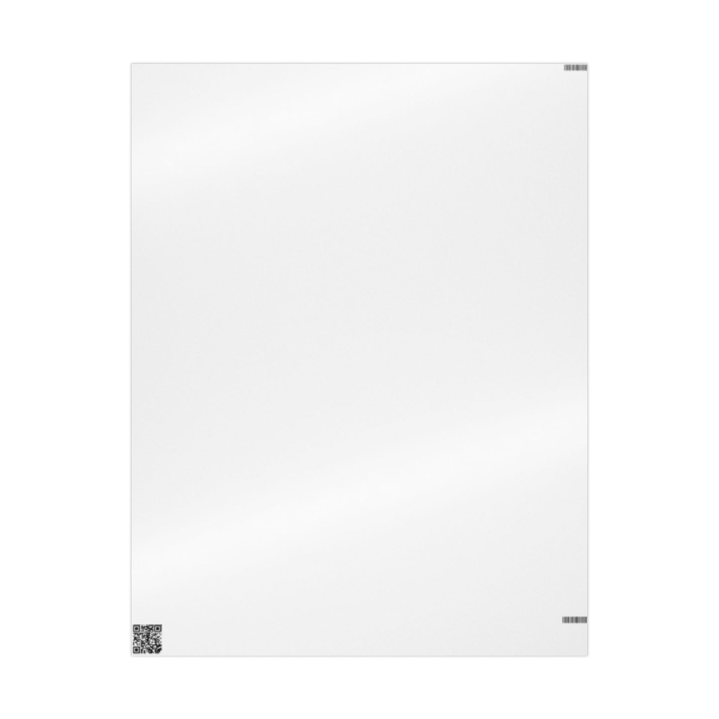 (16) Master Minimal White Wrapping Paper Roll