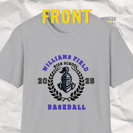 Custom School Spirit Tee – Personalized Front & Back (C4)
