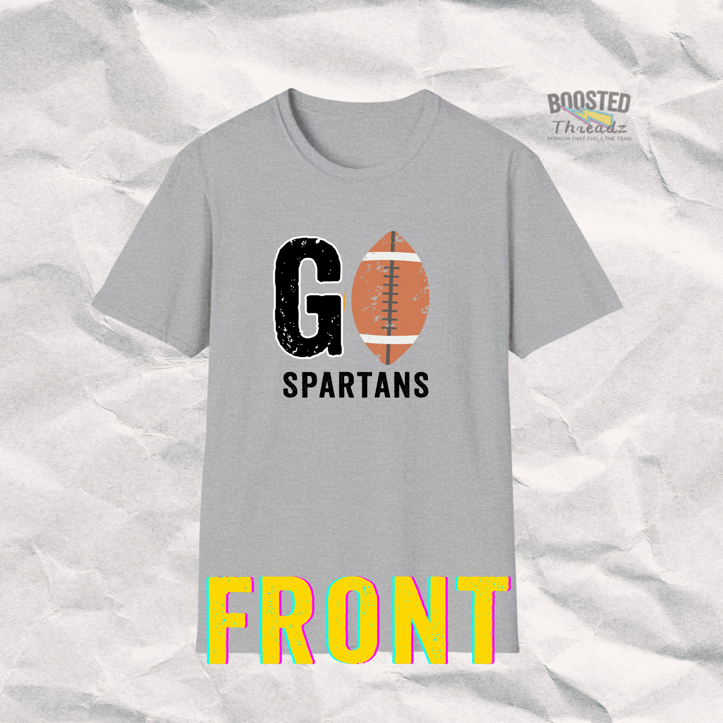 Custom Team Pride Tee – Personalized with Mascot, Name & Player Number (C5)