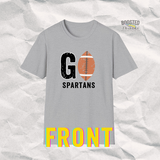 Custom Team Pride Tee – Personalized with Mascot, Name & Player Number (C5)