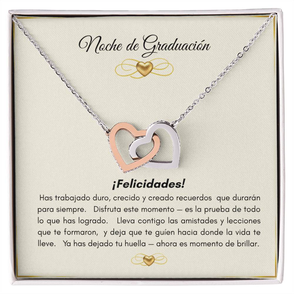Noche de Graduación Collar de Corazones Unidos – Amor, Amistad y Gratitud (GSIN)