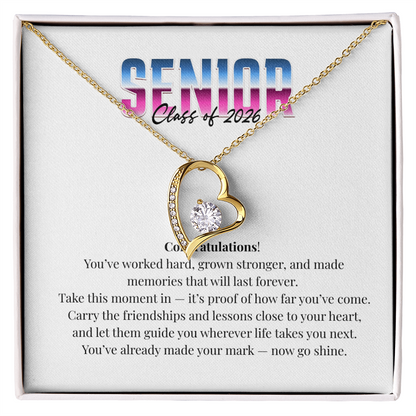 Senior Class of 2026 Forever Love Necklace (GSHN)