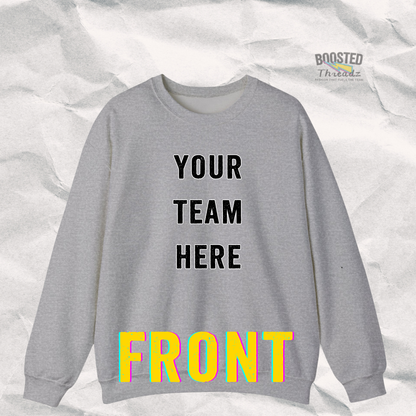 Team Rally Crewneck Sweatshirt ⚡by BT