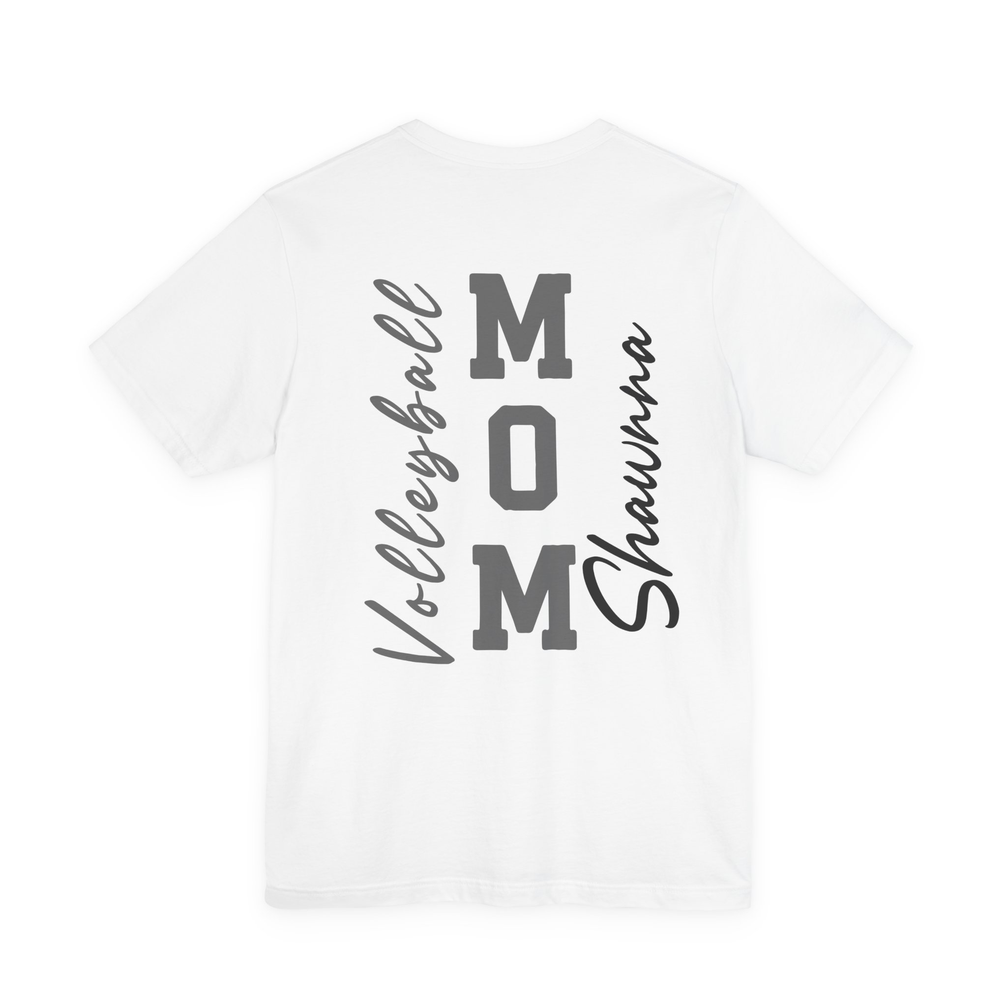 16244231191010829676_2048.jpeg Volleyball Mom Tee l Custom Player Name & Number - Image 7