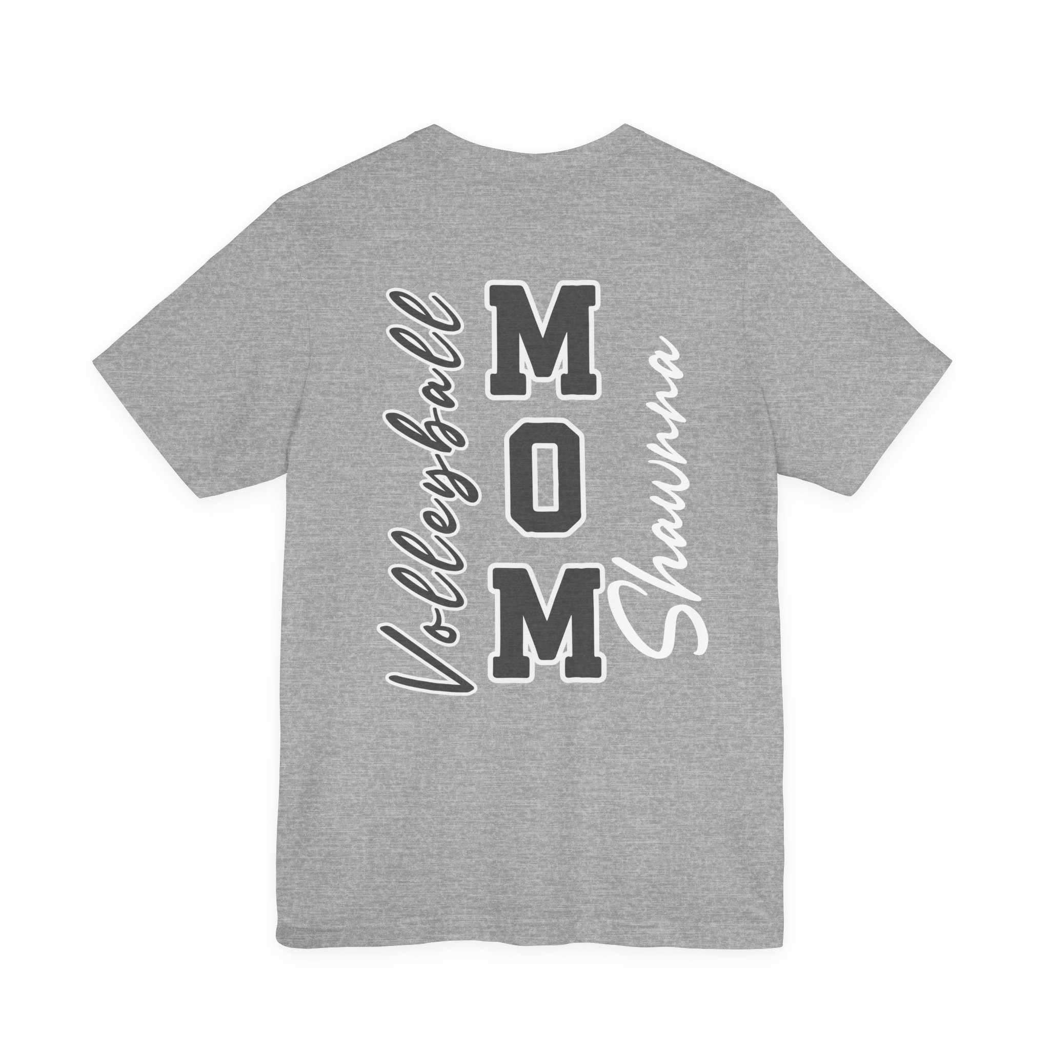 16542314032121339586_2048.jpeg Volleyball Mom Tee l Custom Player Name & Number - Image 9