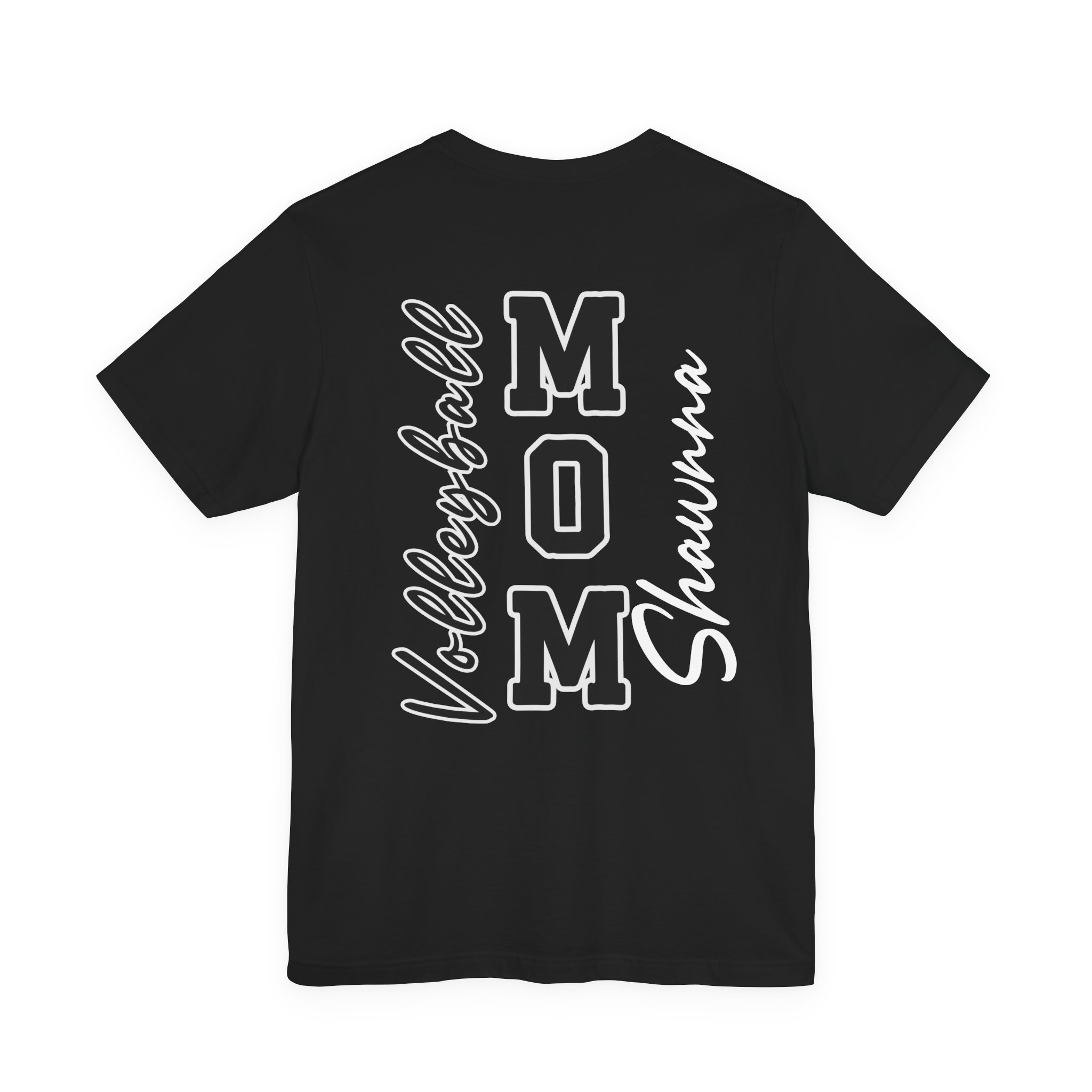 18059513348694314081_2048.jpeg Volleyball Mom Tee l Custom Player Name & Number - Image 8