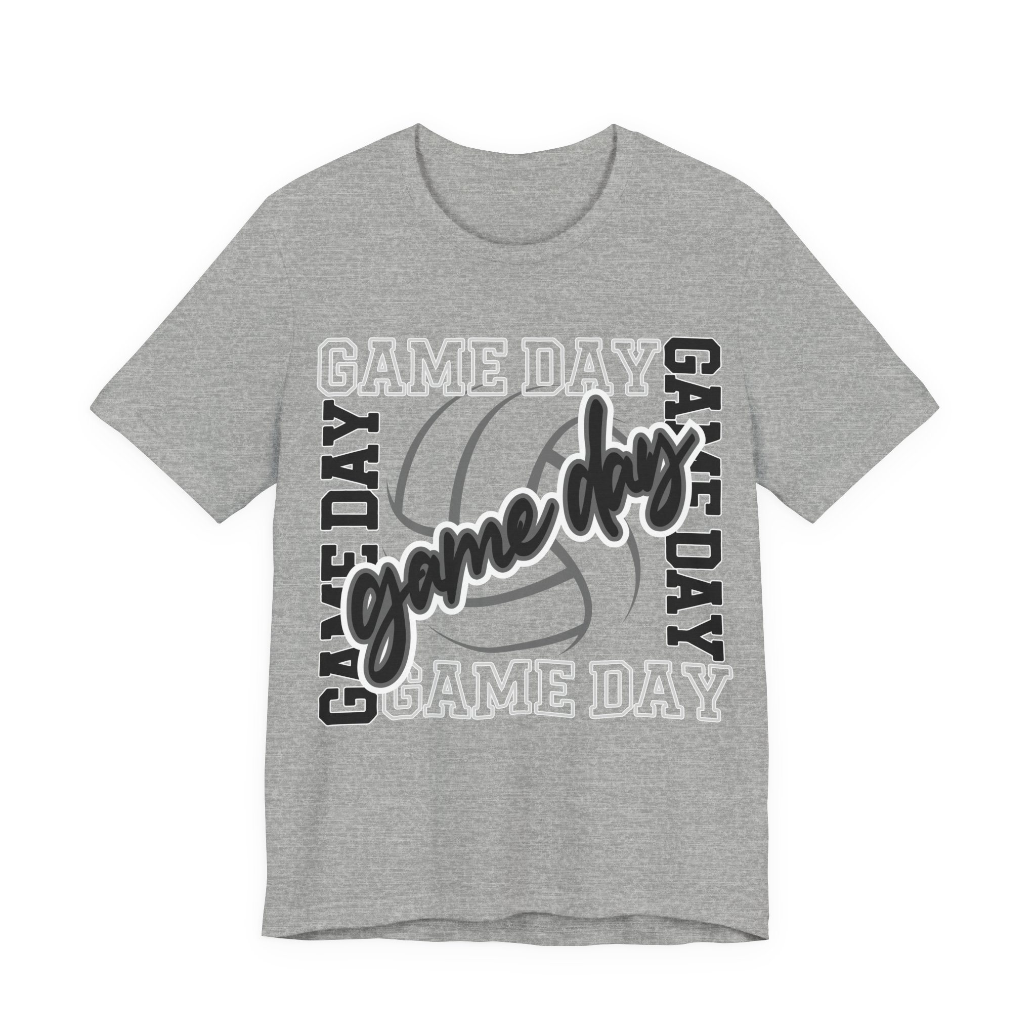 1891617437055592316_2048.jpeg Game Day Volleyball T-Shirt — "Game Day" Graphic Tee for Players & Fans - Image 5
