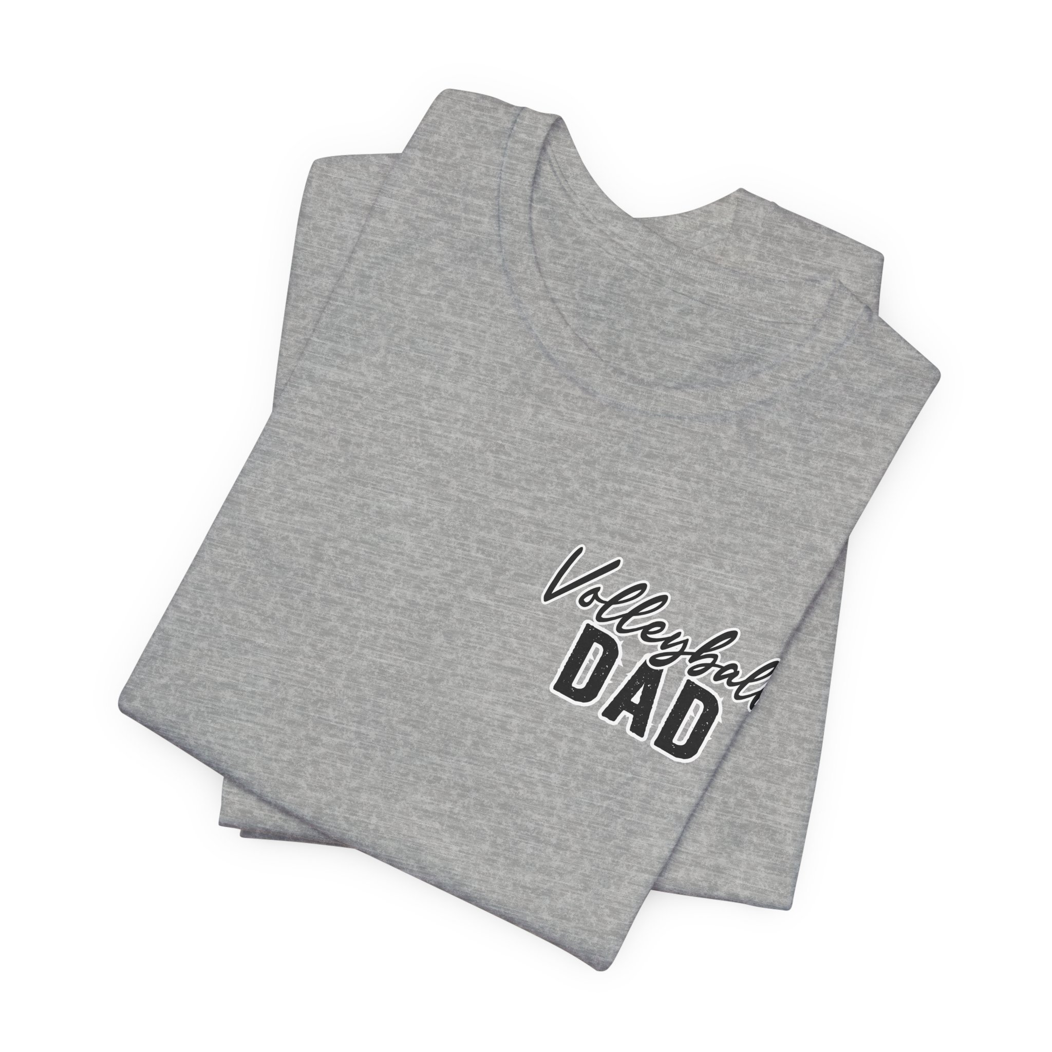5611537258678223879_2048.jpeg Volleyball Dad Tee l Custom Player Name & Number - Image 11