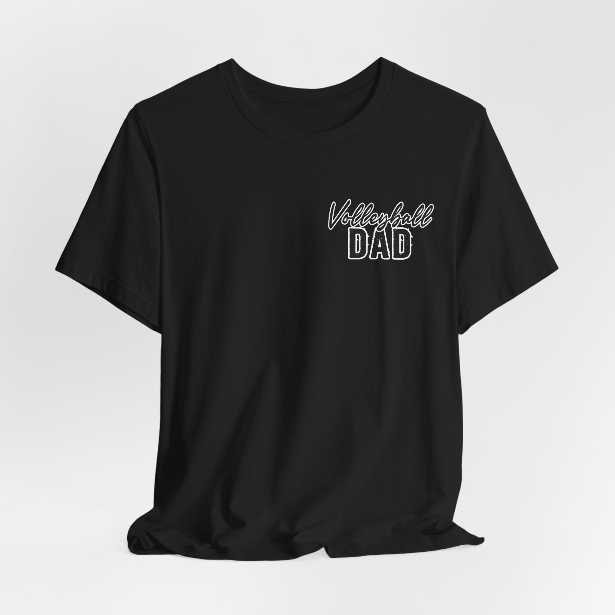 8131586540141706127_2048.jpeg Volleyball Dad Tee l Custom Player Name & Number - Image 8