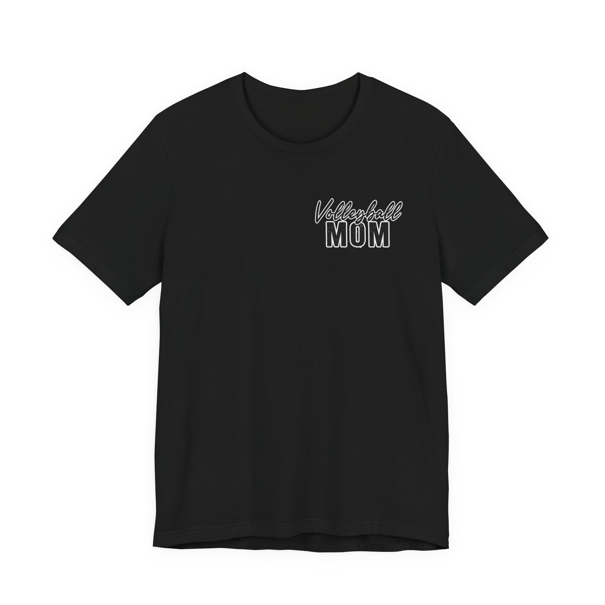 8680542929869158632_2048.jpeg Volleyball Mom Tee l Custom Player Name & Number - Image 3