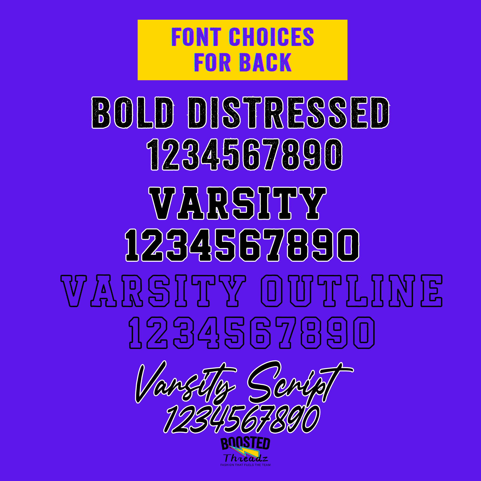 font styles Game Day Volleyball T-Shirt — "Game Day" Graphic Tee for Players & Fans - Image 4